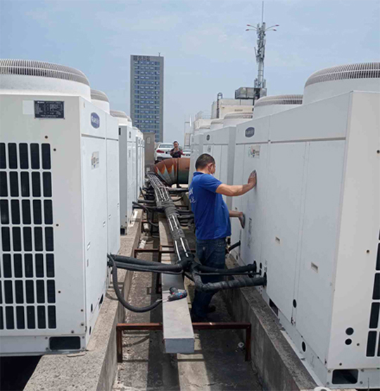 泉州市中央空调制热和不制冷系统维修方法